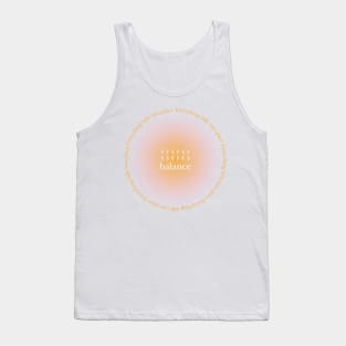 888 Balance Angel Number Tank Top